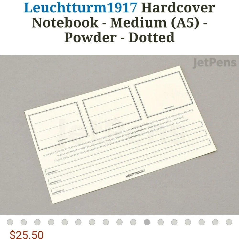 ❤️BUY 5 GET 3 FREE  Notebook Medium (A5) Hardcover, 251 numbered pages, dotted